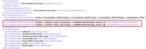 Highlight AllowedCorsOriginsGroup2