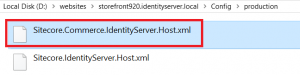 Highlight Sitecore.Commerce.IdentityServer.Host.xml