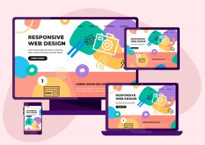 Responsive design banner