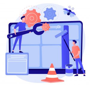 Website maintenance banner