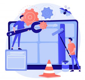 Website maintenance banner