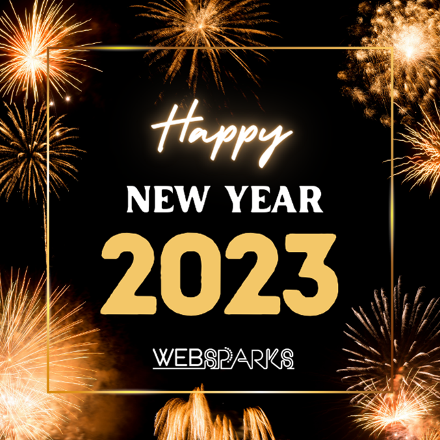 2023 New year banner