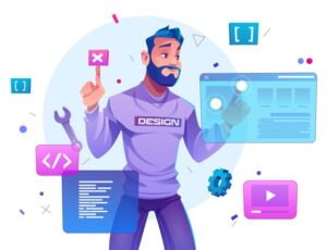 Smart Developer abstract banner