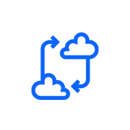 Icon cloud sharing