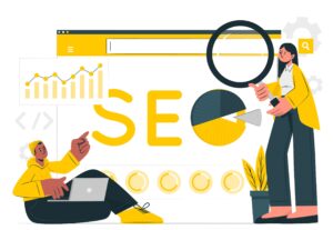 SEO abstract design