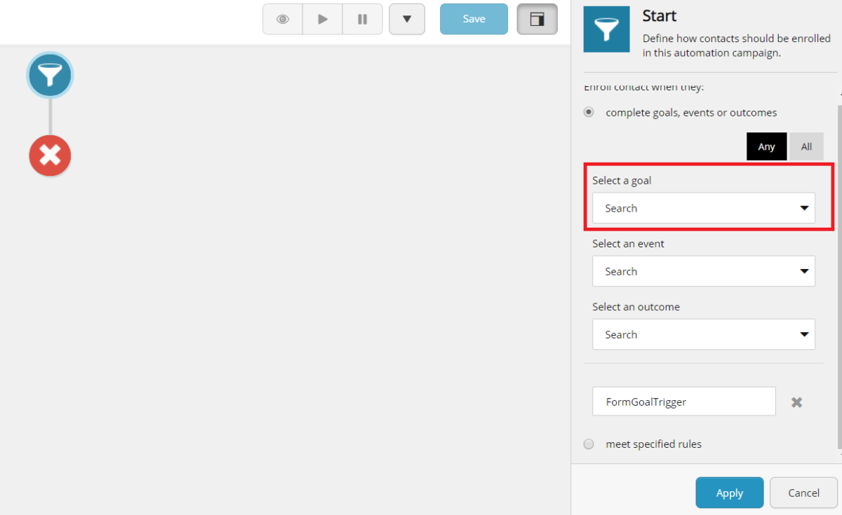 Save contacts into List using Marketing Automation and Forms