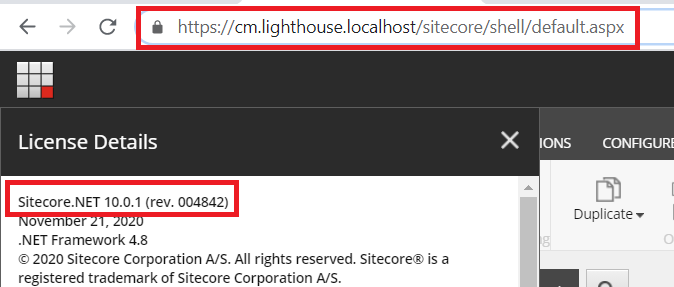 Sitecore.Net 10.0.1 version