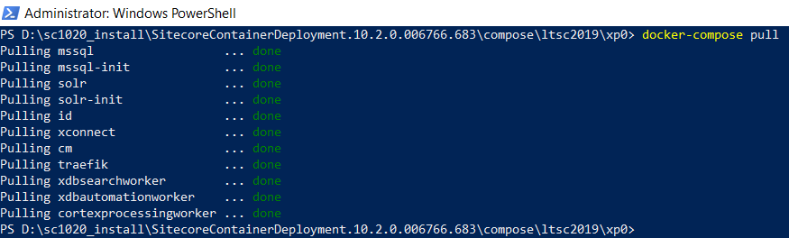 Pulling components done for SC10.2