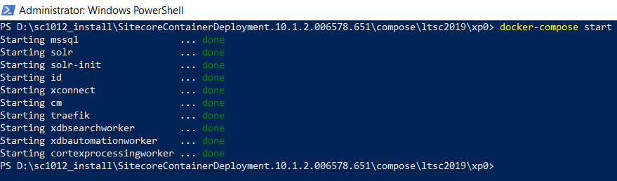 Starting SC10.1 components