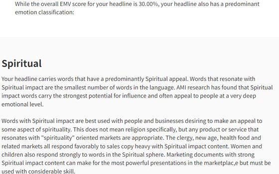 Emotion Classification from AMI Headline Analyzer