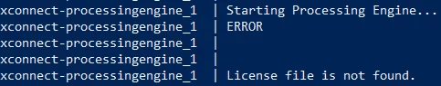 error message screenshot